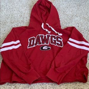UGA Cropped Sweatshirt